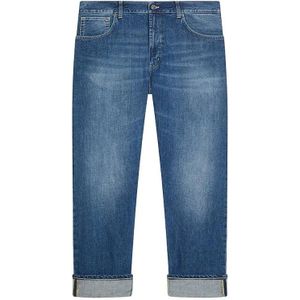 Dondup - Cross Blue Slim Fit Jeans - Blauw - Heren