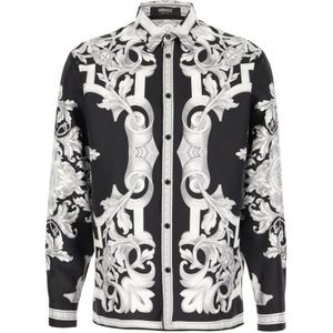 Versace, Heren, Overhemden, Veelkleurig, Maat: XS