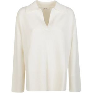 P.a.r.o.s.h., Dames, Truien, Beige, Maat: S Wol,