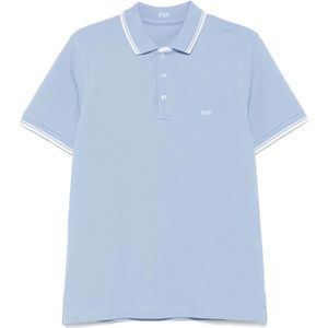 Fay, Heren, Tops, Blauw, Maat: 3XL