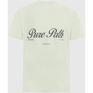 Pure Path, Heren, Tops, Groen, Maat: L Katoen,