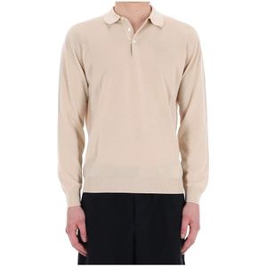 Drumohr, Heren, Tops, Beige, Maat: 2XL Katoen,