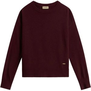 Woolrich, Dames, Truien, Rood, Maat: S