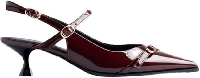 Gioseppo - Sabin - Slingback Pumps - Lakleer - Hakhoogte 4 cm