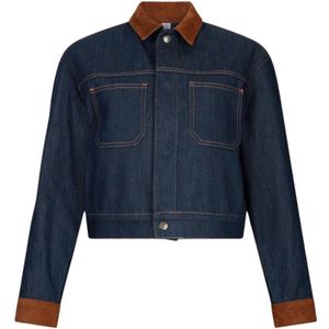 Liu Jo, Dames, Jassen, Blauw, Maat: XS Denim,