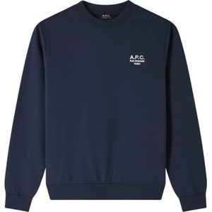 A.p.c., Heren, Sweatshirts & Hoodies, Blauw, Maat: XL
