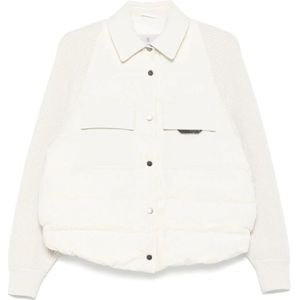 Brunello Cucinelli, Dames, Jassen, Wit, Maat: M