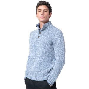 Gran Sasso, Heren, Truien, Blauw, Maat: M Wol,