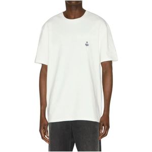 Isabel Marant, Heren, Tops, Wit, Maat: M Katoen,