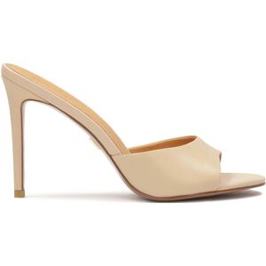 Kazar - Dames Muiltjes - Beige - Leer