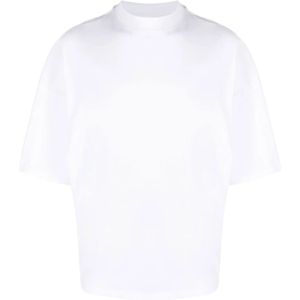Jil Sander, Heren, Tops, Wit, Maat: S Katoen,