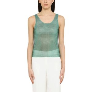 Giuseppe Di Morabito, Dames, Tops, Groen, Maat: XL