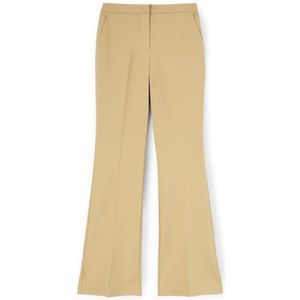 Motivi, Dames, Broeken, Beige, Maat: 2XS Katoen,