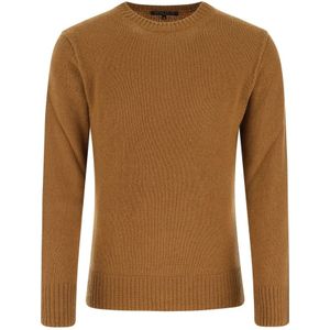 Brian Dales, Heren, Truien, Bruin, Maat: XL