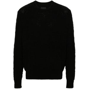 Givenchy, Heren, Truien, Zwart, Maat: S Katoen,
