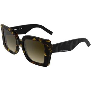 Karl Lagerfeld - KL6203S - Zonnebril - Dark Tortoise - Gradient Brown Lens