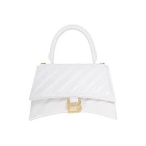 Balenciaga ‘Hourglass Small’ shoulder bag , White , Dames , Maat: ONE Size