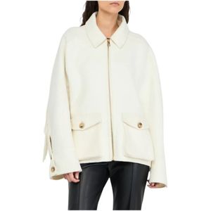 Liu Jo, Dames, Jassen, Beige, Maat: S