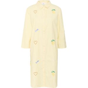 Saint Tropez - Zyttasz Dress 30514338 - Jurk - Beige - Gestreept