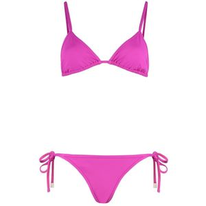 The Attico, Dames, Badkleding, Roze, Maat: M Polyamide,