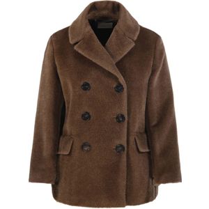 Max Mara, Dames, Jassen, Bruin, Maat: XS