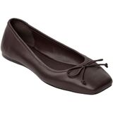 Sofie Schnoor - Ballerina's - Bruin - Leren Schoen