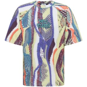 Carlo Colucci - Raglan T-Shirt - Veelkleurig - Heren