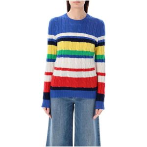 Ralph Lauren, Dames, Truien, Veelkleurig, Maat: S Kasjmier,