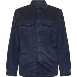 MC2 Saint Barth, Heren, Jassen, Blauw, Maat: L Katoen,