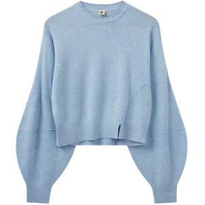 The Garment, Dames, Truien, Blauw, Maat: 2XS Wol,