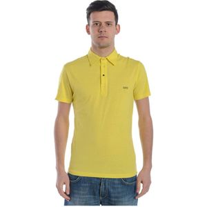 Daniele Alessandrini, Heren, Tops, Geel, Maat: M Katoen,