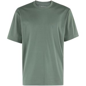 Y-3, Heren, Tops, Groen, Maat: L Katoen,