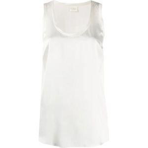 Brunello Cucinelli, Dames, Tops, Beige, Maat: S Katoen,