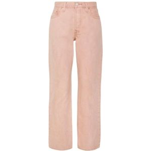 Levi's, Dames, Jeans, Rood, Maat: W24 L30 Katoen,