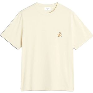 Maison Kitsuné, Heren, Tops, Beige, Maat: S Katoen,