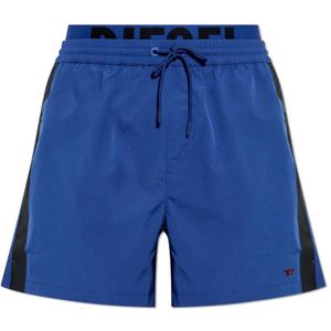 Diesel, Heren, Badkleding, Blauw, Maat: XS