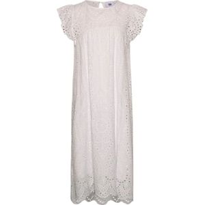 Tiffany, Dames, Jurken, Wit, Maat: Xs/S Katoen,