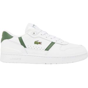 Lacoste, Heren, Schoenen, Wit, Maat: 42 EU Leer,