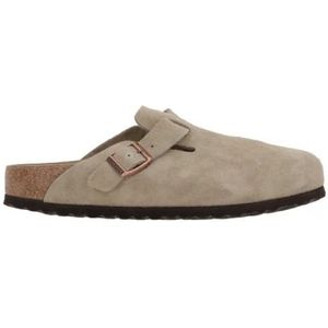 Birkenstock, Dames, Schoenen, Beige, Maat: 41 EU Suède,