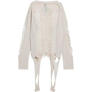 Rick Owens, Heren, Truien, Beige, Maat: L