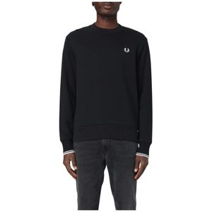 Sweater - Zwart - Tipped Cuff Sweatshirt