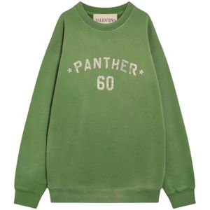Valentino Garavani, Heren, Sweatshirts & Hoodies, Groen, Maat: M