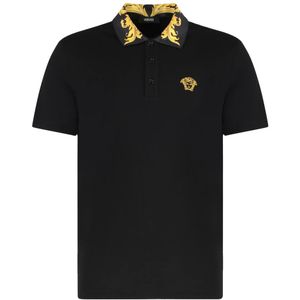 Versace, Heren, Tops, Zwart, Maat: 2XL Katoen,