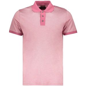 Moorer, Heren, Tops, Roze, Maat: M Katoen,