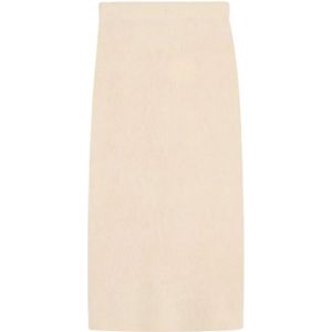 By Malene Birger, Dames, Rokken, Beige, Maat: S Mohair,