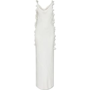 Cult Gaia, Dames, Jurken, Wit, Maat: M Zijde,