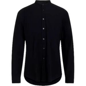 Liu Jo, Heren, Overhemden, Zwart, Maat: 5XL Katoen,