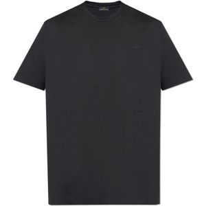 Paul & Shark, Heren, Tops, Zwart, Maat: L Katoen,