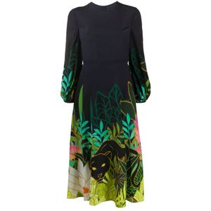 Valentino, Dames, Jurken, Veelkleurig, Maat: XS Zijde,