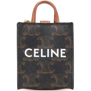 Celine Vintage, Dames, Pre-owned, Bruin, Maat: ONE Size